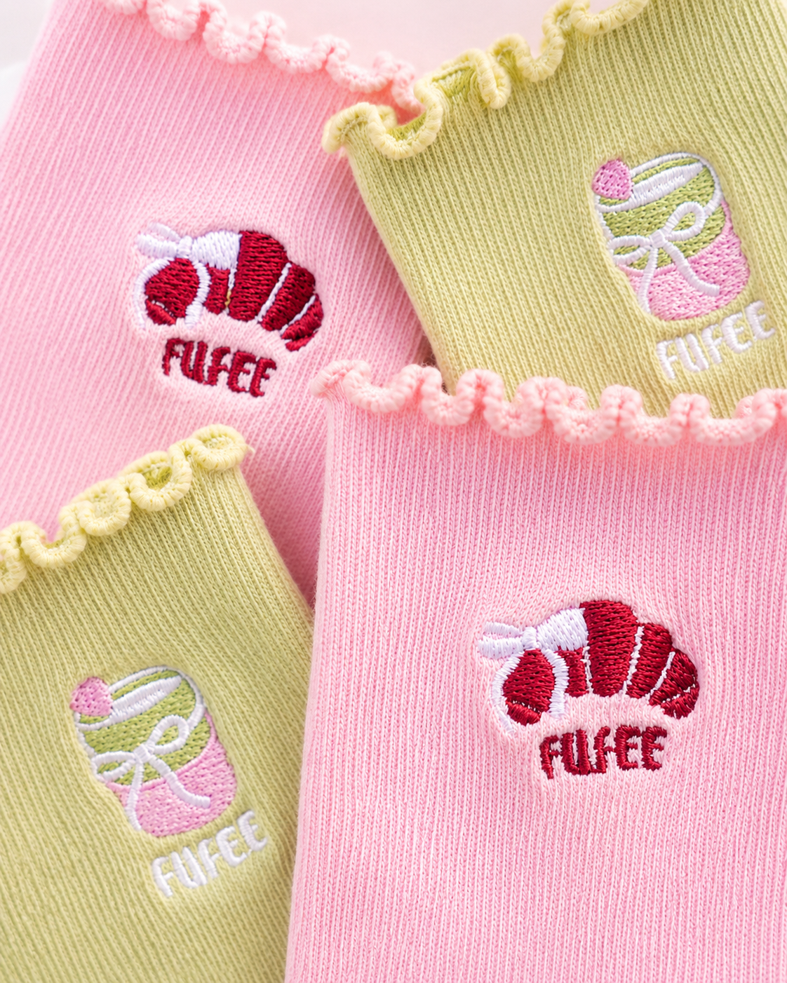 Breakfast Collection Grip Socks